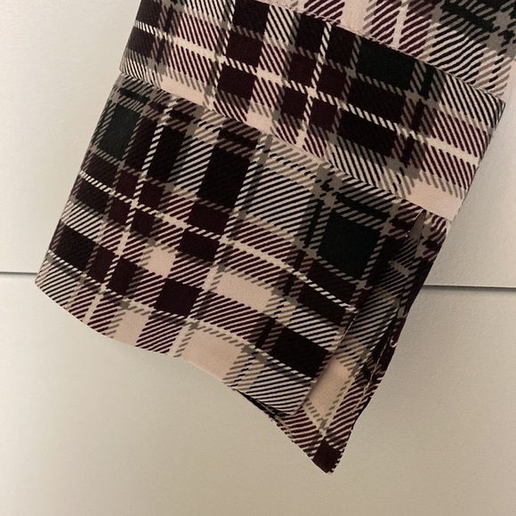 Equipment Femme Colorblock Plaid Silk Button Down Shirt - Picture 7 of 12